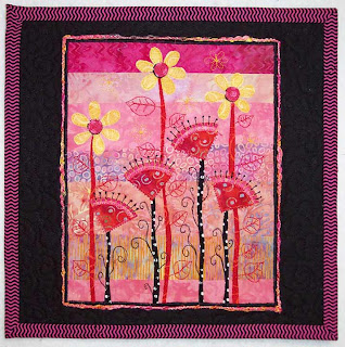 daisy doodles fabric quilt