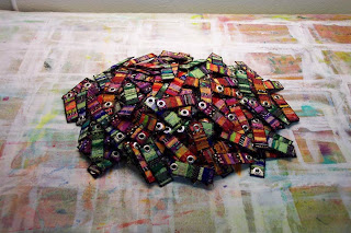fabric art tags