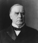 William McKinley  4ª víctima de la maldicion. Murio de 2 tiros a los 6 meses de su 2ª investidura.