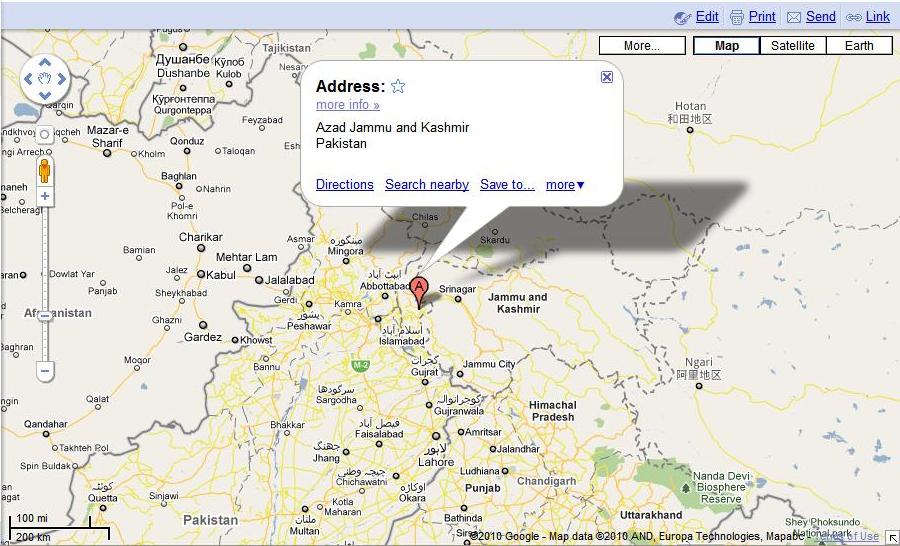 india map google