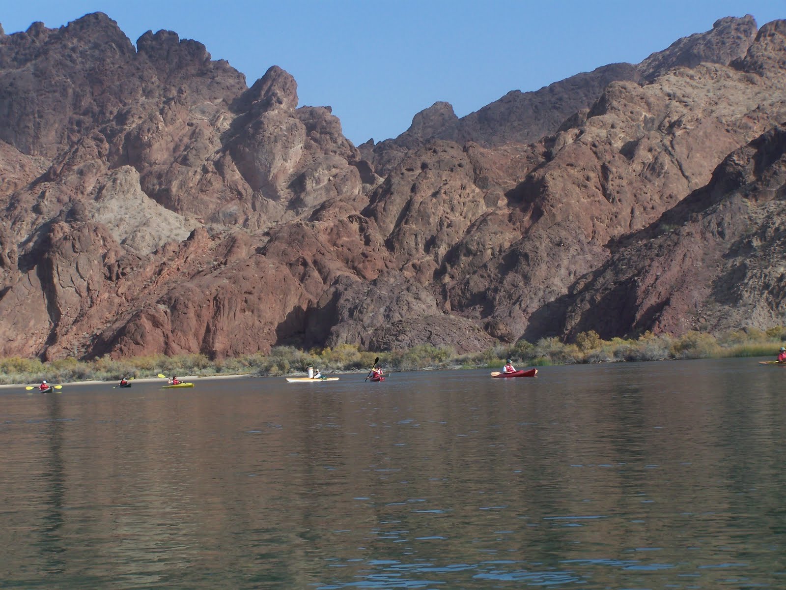 Up to Speed Kayaking in Topock