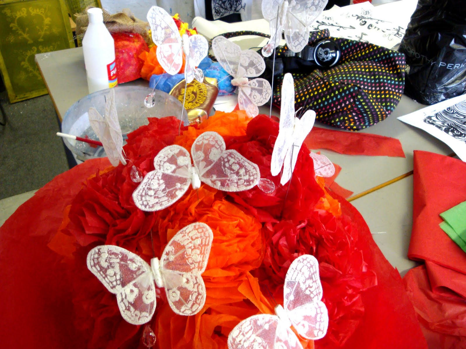 Stick On Butterflies