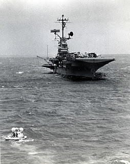 ...and the real life Apollo splashdown. Look familiar? ...and the real life Apollo splashdown. Look familiar?