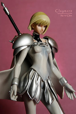no. 47 clare claymore, no. 47 clare, clare, clare pvc figure, claymore, photography