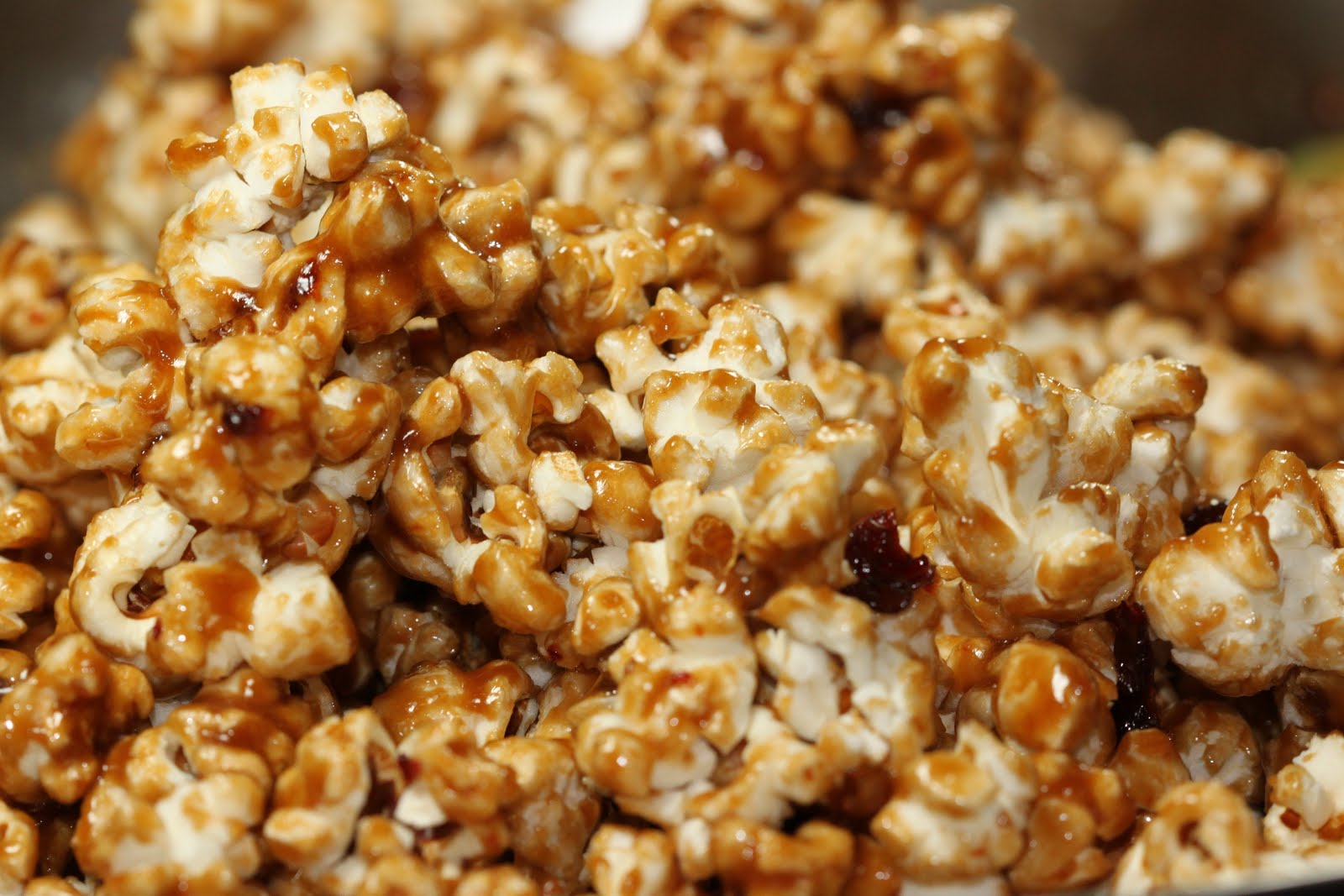 Baking is my Zen Chipotle Carmel Popcorn...popcorn gone gourmet