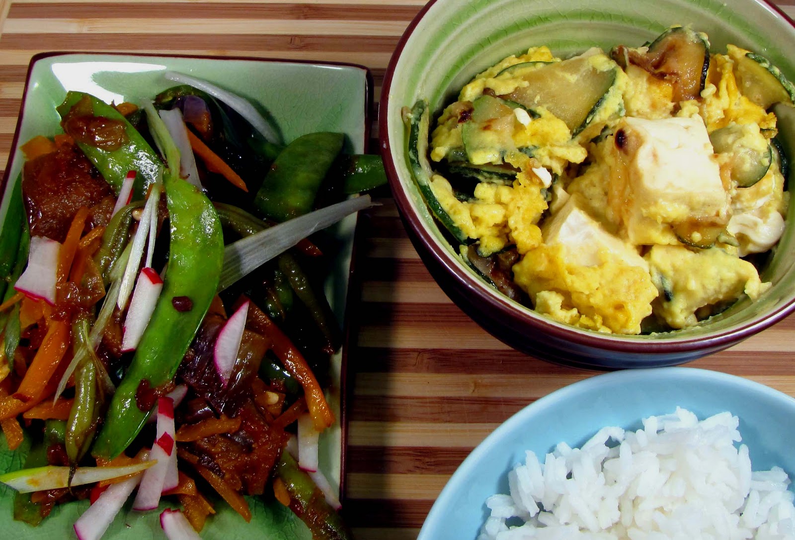 The Airy Way Mo qua (fuzzy melon) with tofu