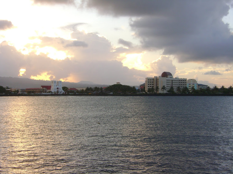 Apia across the bay