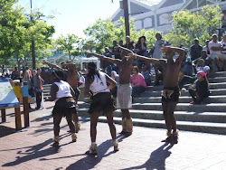 Taenzer in Cape town