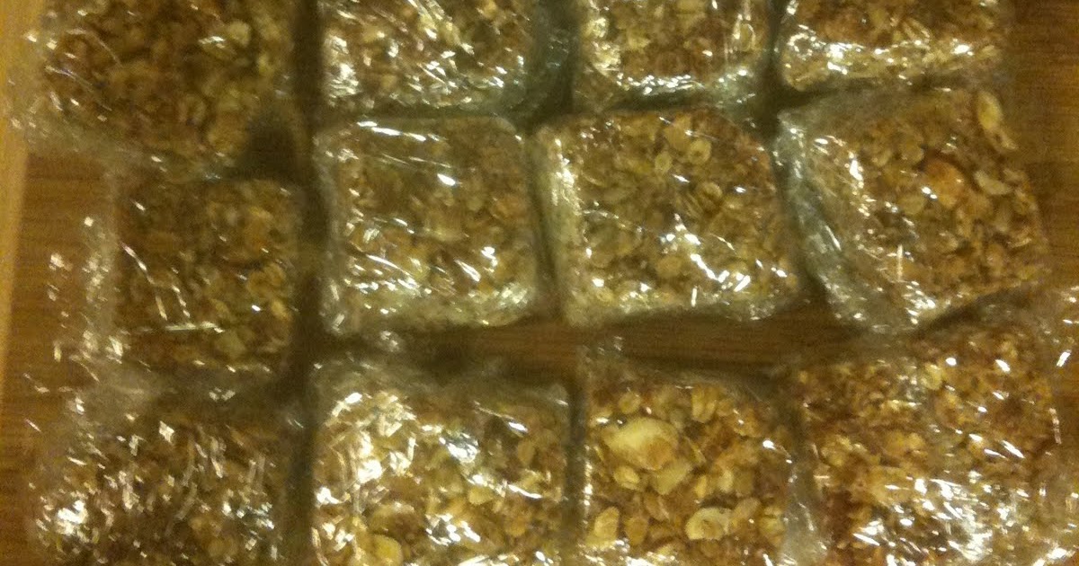 Homemade Granola Bars Alton Brown Good Eats Half TRIing