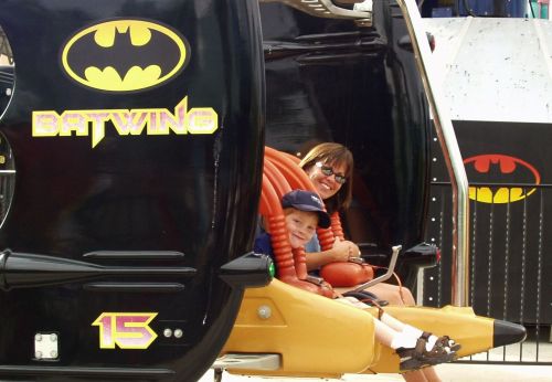 batman ride, six flags, denver