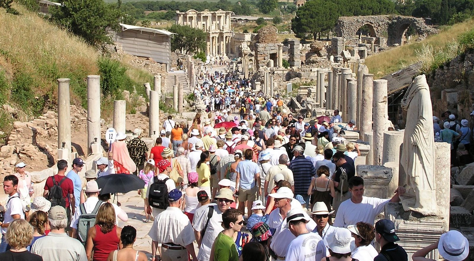 curetes street, ephesus, turkey