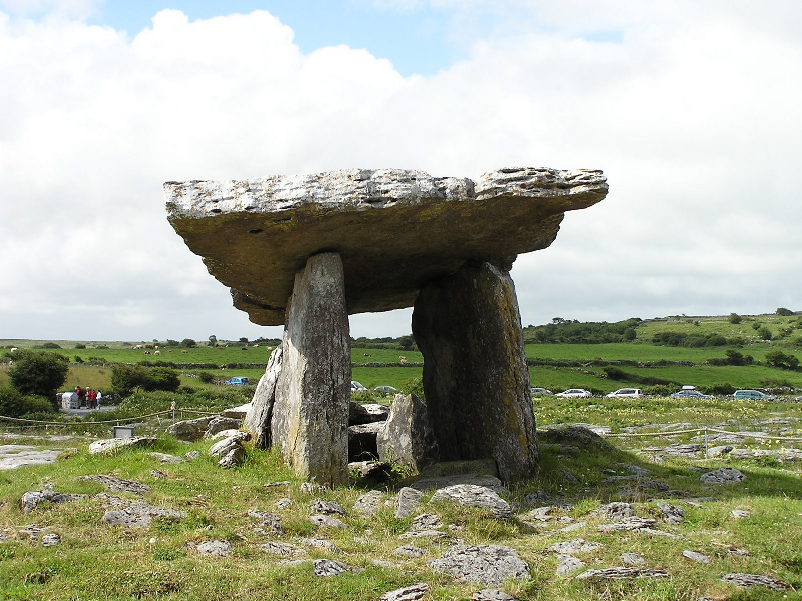 poulnabrone, burren, county clare, ireland