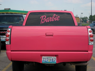 barbie truck car