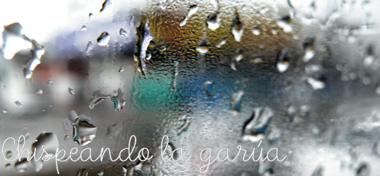 Chispeando la garúa