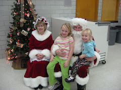 Meeting Santa and Mrs Claus