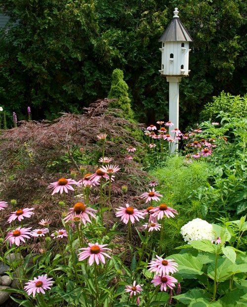 Yard Envy How Decorative Bird Houses Make Wonderful Garden Art
