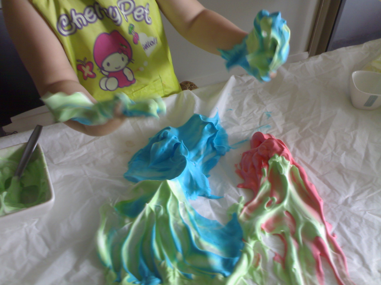 A Little Learning For Two Coloured foam fun