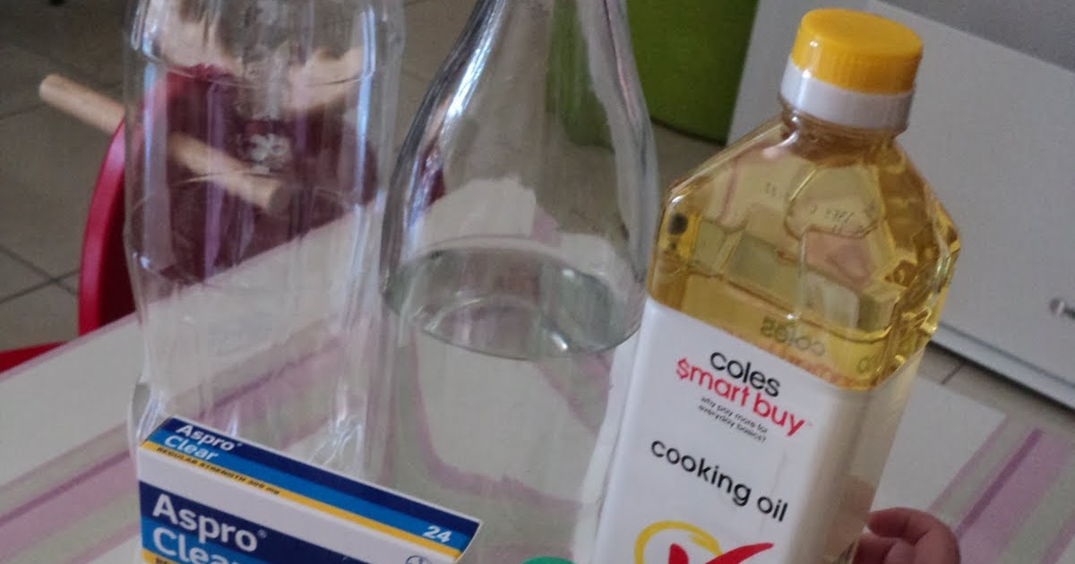 A Little Learning For Two Plastic Bottle Lava Lamp