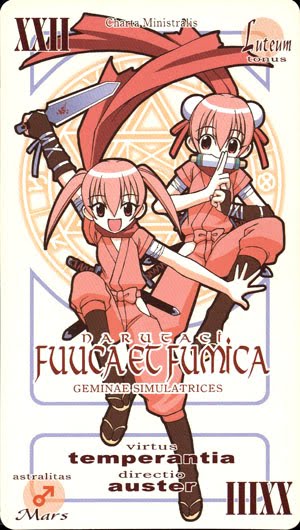 Especial - Cartas de Pacto Magister Negi Magi! Narutaki+Fuuka+and++Fumika
