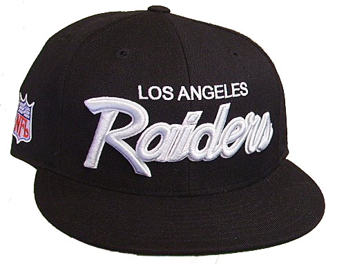 old school la raiders hat