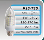CANDELUX 1W-36LED
