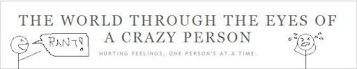 The World Through The Eyes of a Crazy Person