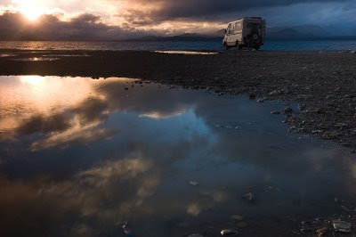 Lago Nahuel Huapi at Sunset
