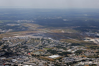 Photo aérienne de l'aéroport de Bordeaux Mérignac