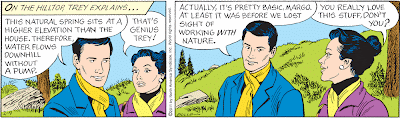 It's not genius, Margo, it's gravity.