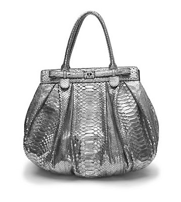 Image result for zagliani puffy python bag