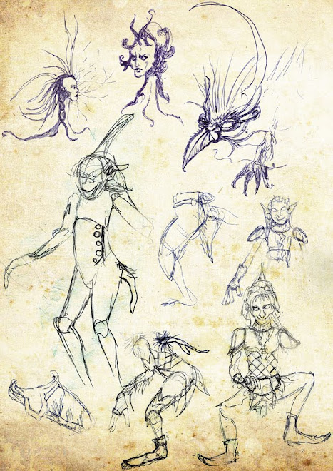 Sketches for goblin