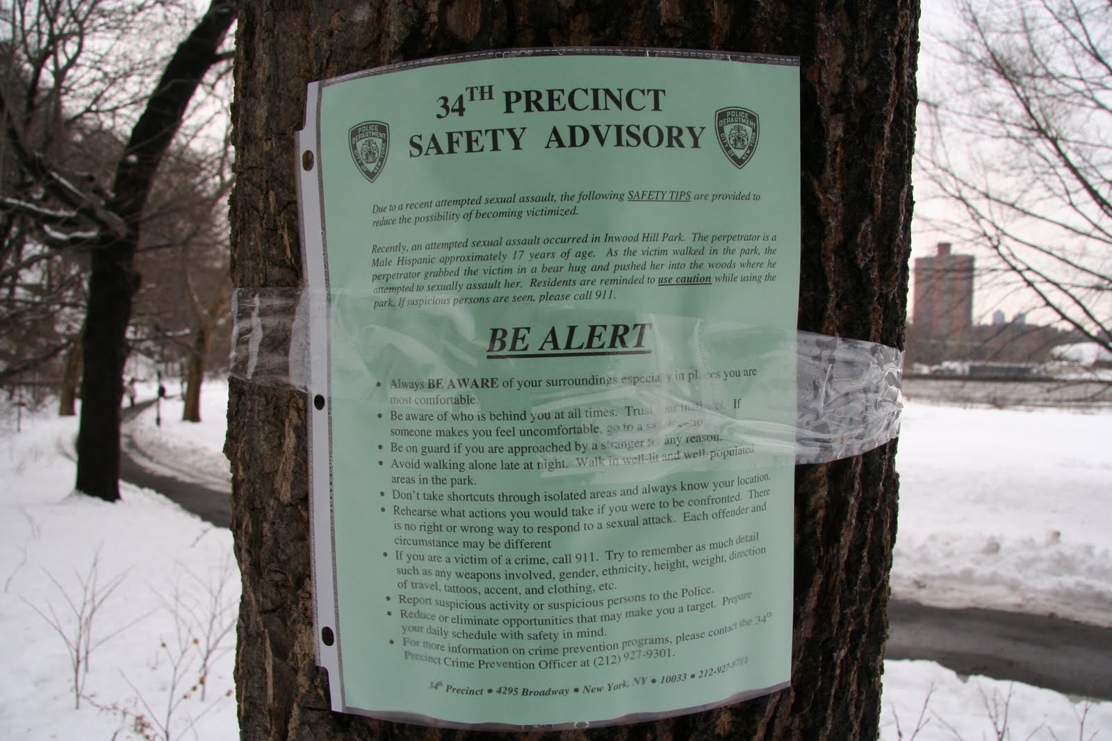 34 Police Precinct Nyc