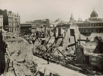 High Holborn, London World War 2 bomb damage