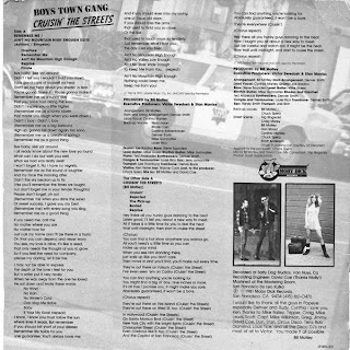 Boys Town Gang - Cruisin' The Streets (Maxi Single) 1981 X+cover