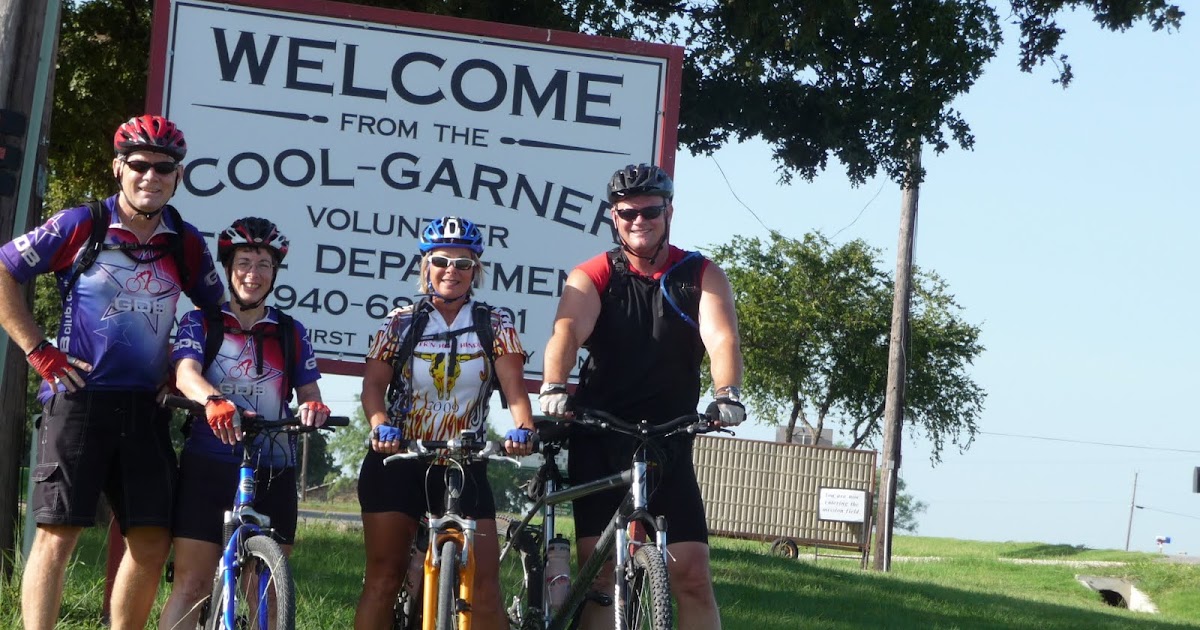 Texas cycling and sailing with Dennis Lake Mineral Wells Trailway Ride