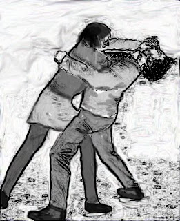 A fighting couple