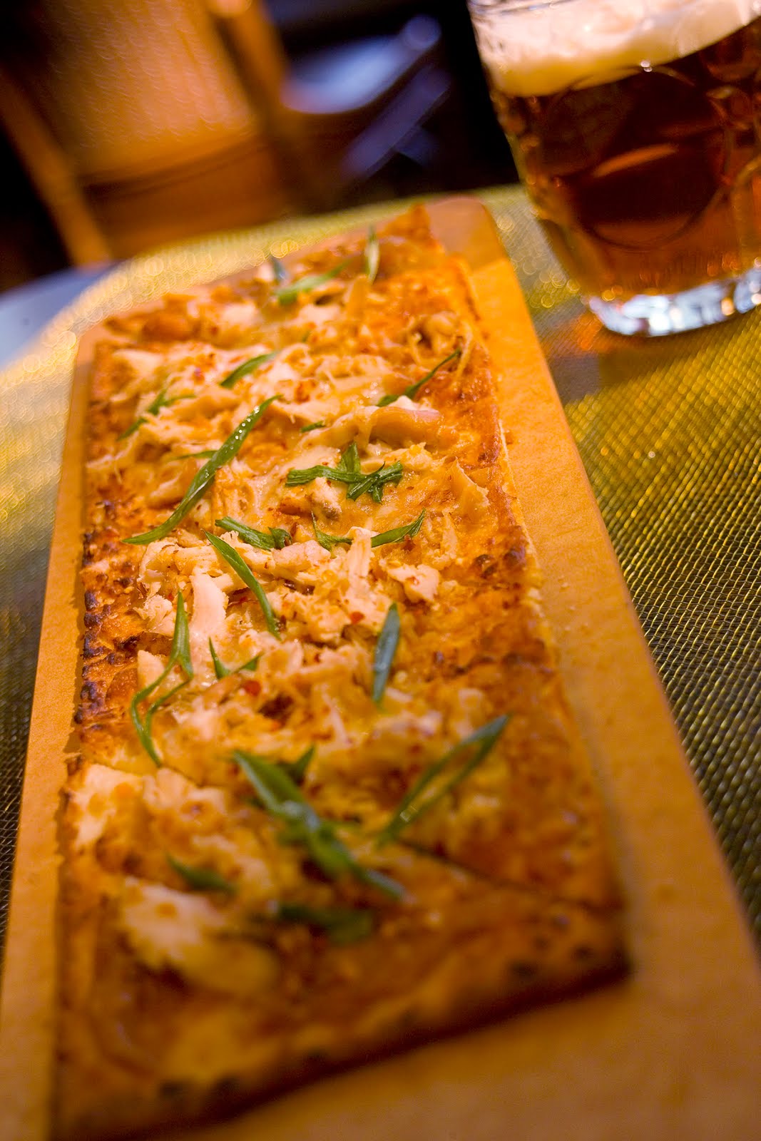 Buffalo Chicken Flatbread