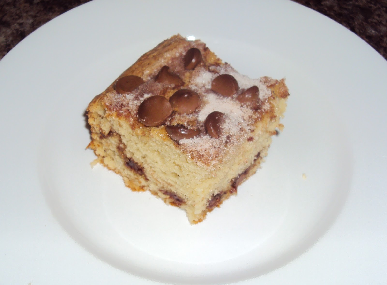 Squirrel Bakes Cinnamon Chocolate Chip Coffee Cake