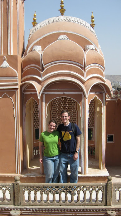 in the Hawa Mahal
