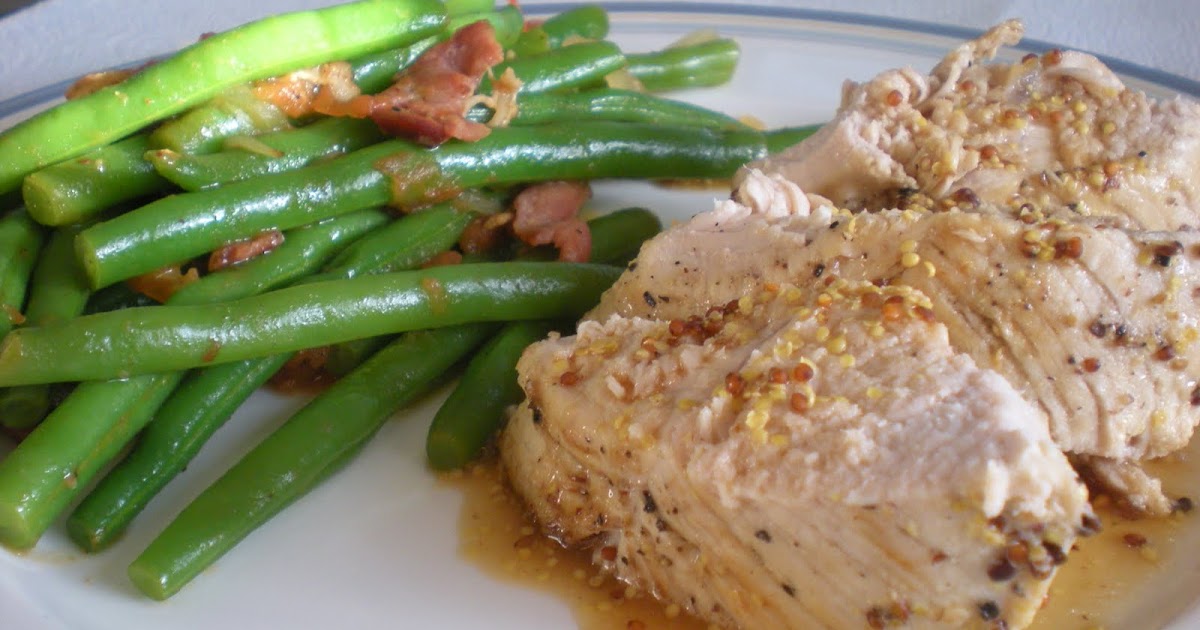MustardGlazed Turkey Tenderloin