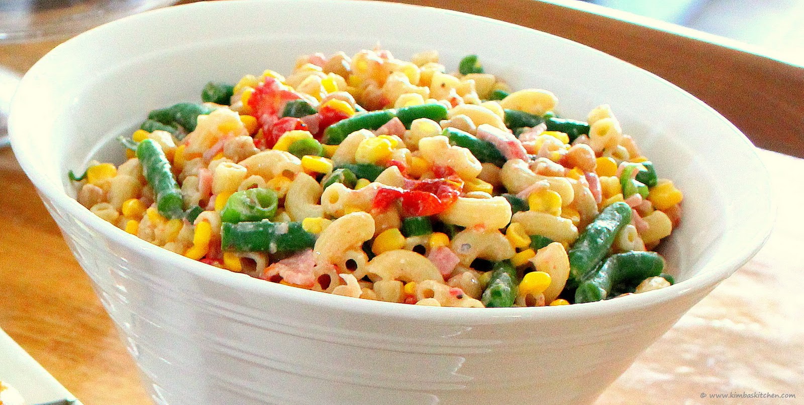 Kimba's Kitchen Moroccan Chicken Kebabs and Pasta Salad