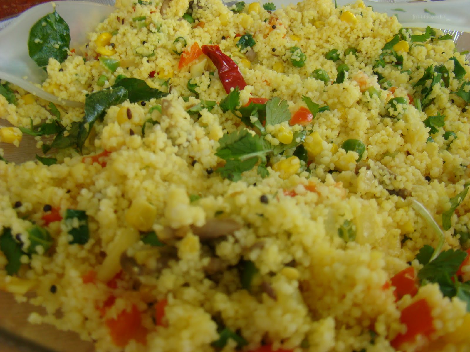 My Favorite Recipes Collection Couscous Pilaf with Salty Lassi