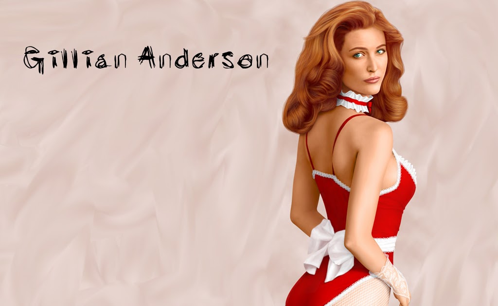 Сексуальная и красивая Джилиан Андерсон к тому же голая