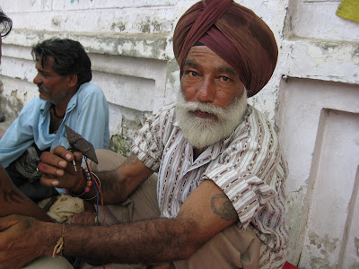 Temporary Airbrush Tattoo Raj Atwal Sikh Turbans