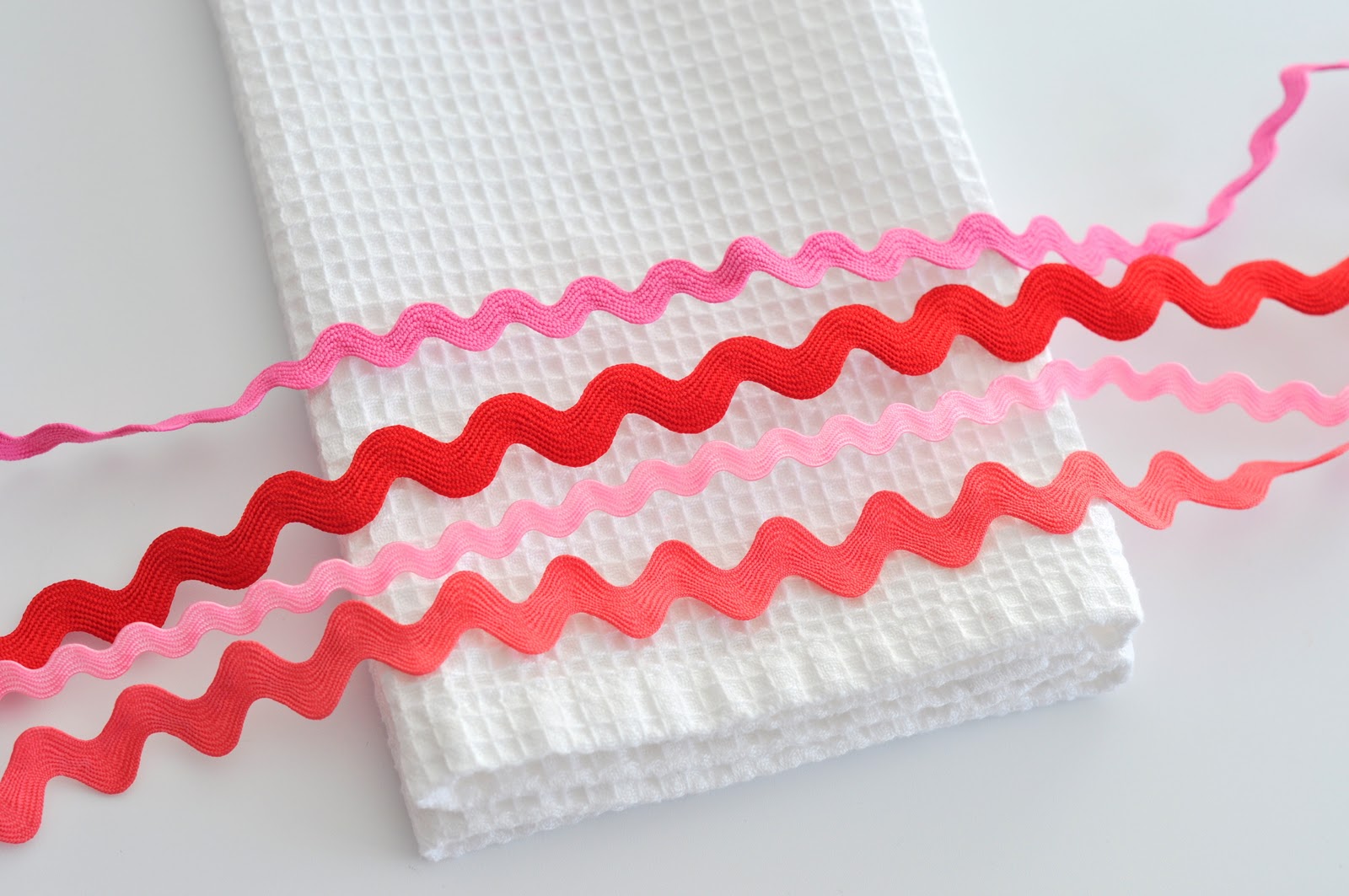 Aesthetic Nest Sewing Rick Rack Dish Towels