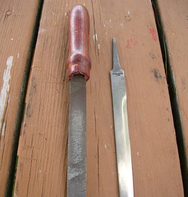 Paddle Making (and other canoe stuff) Crooked Knife Making Part 2