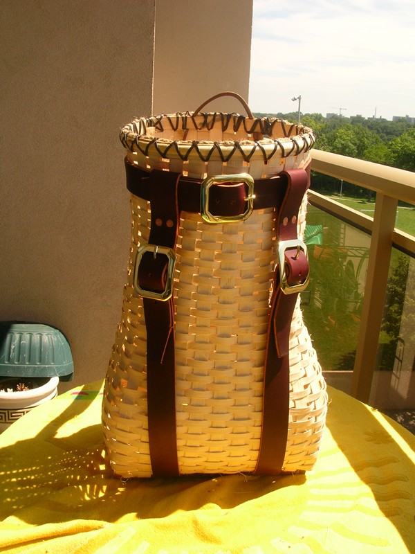 Paddle Making (and other canoe stuff) Canoe Pack Basket Part 3