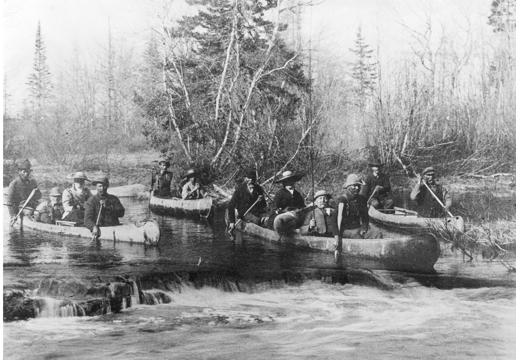 Paddle Making (and other canoe stuff) Historic Photos Mi'kmaq Guides & Paddles