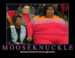 I spy camel toe! smilie