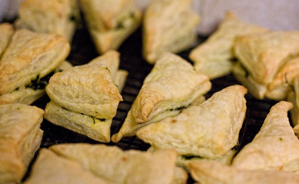 Steampunk Cookery SpinachFeta Bourekas with Zchug